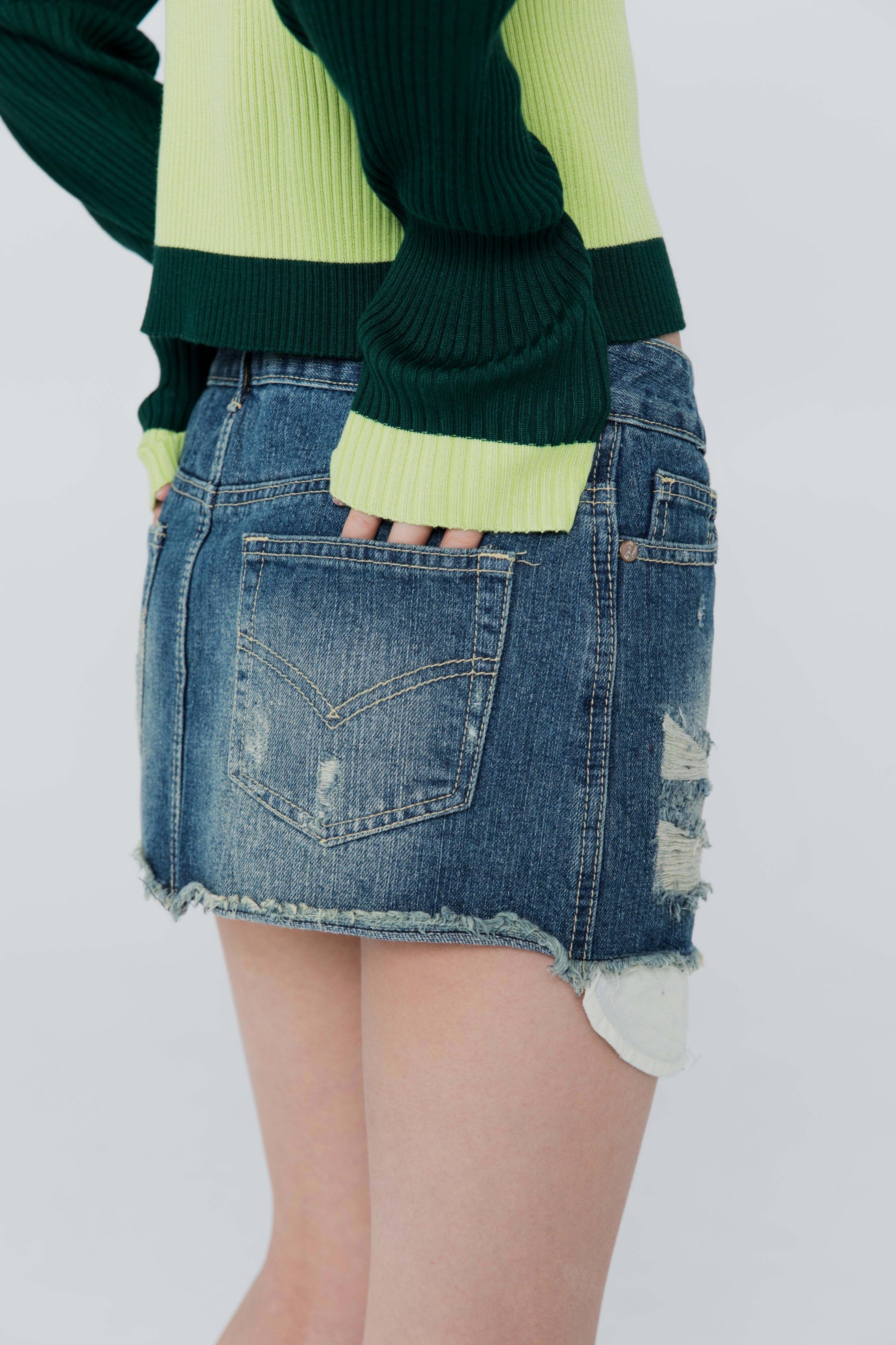 Pocket Out Skirt