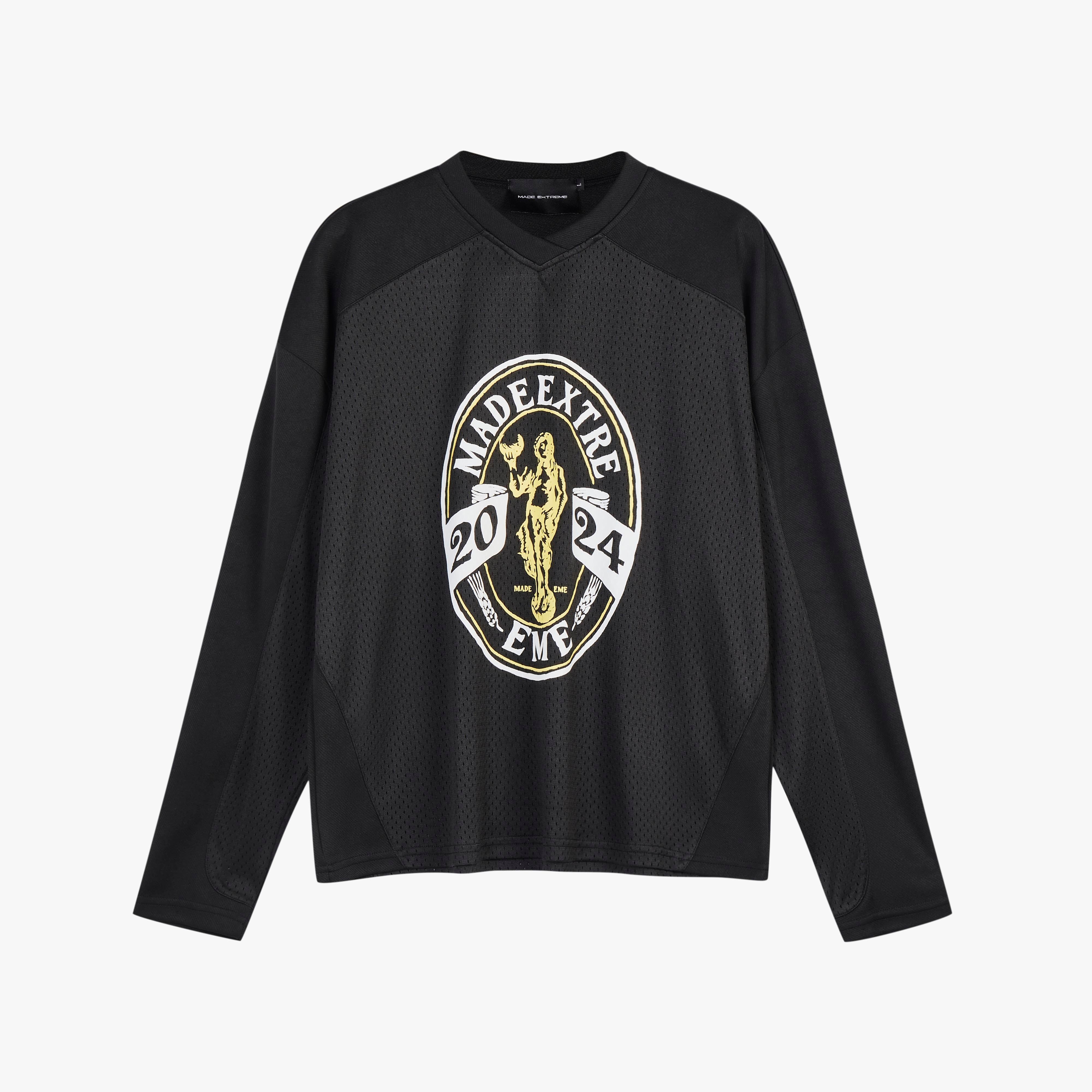 Amii Long-Sleeve Graphic Top