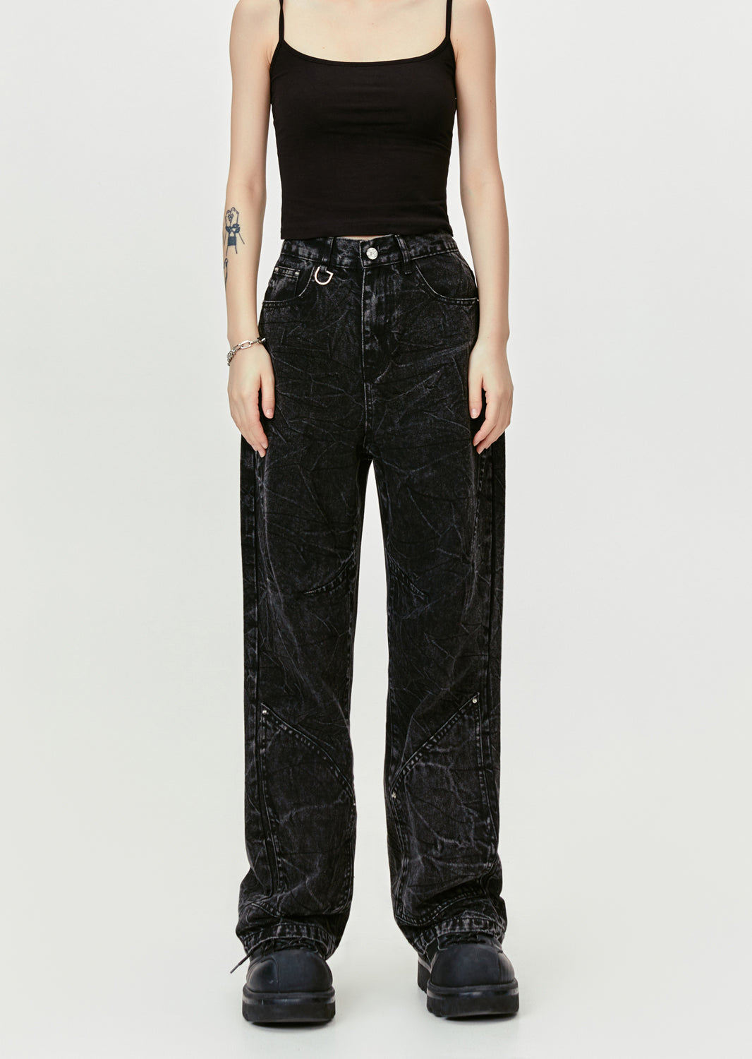 Distress Denim Jeans