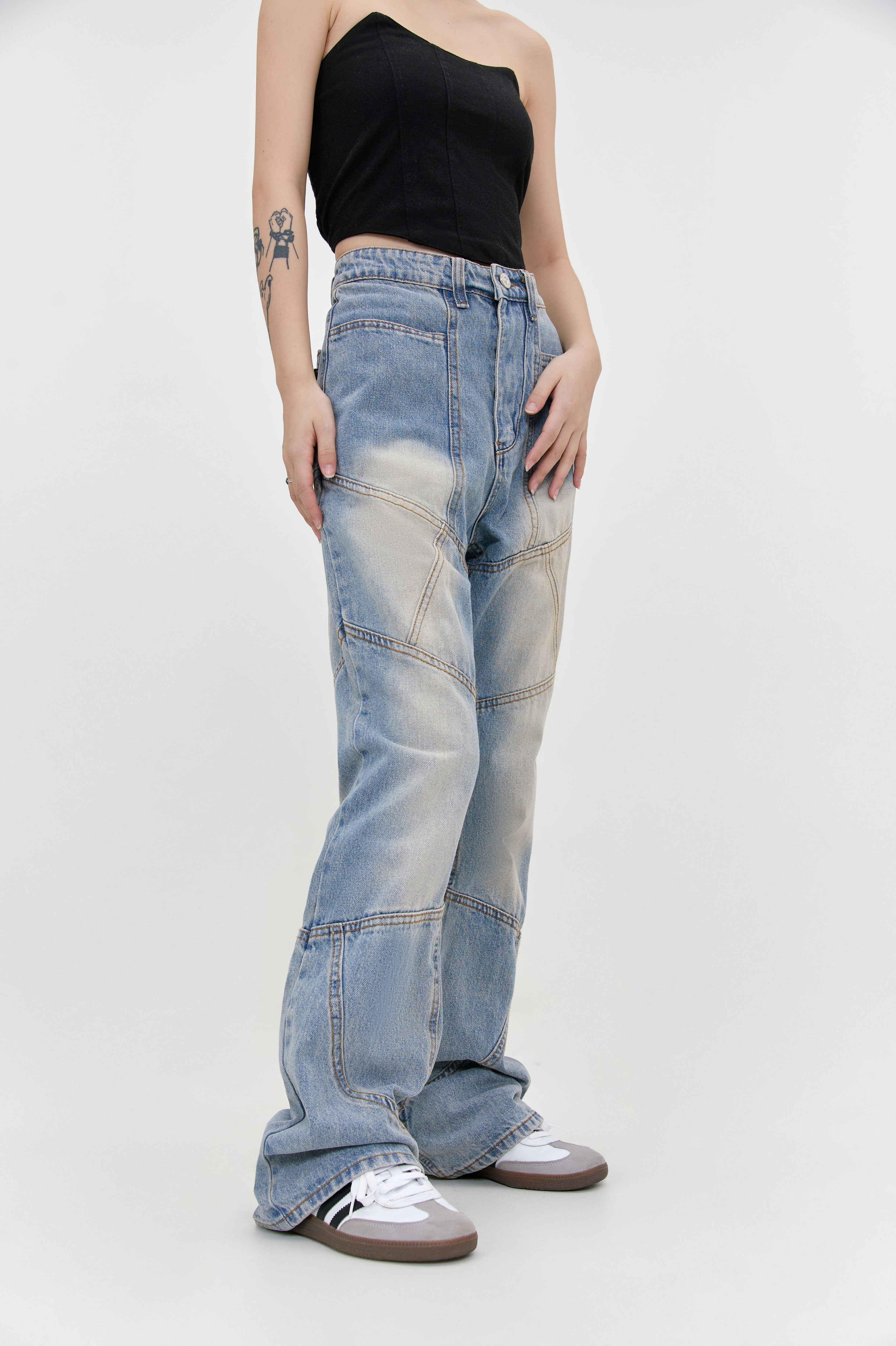 Network Straight leg Jeans