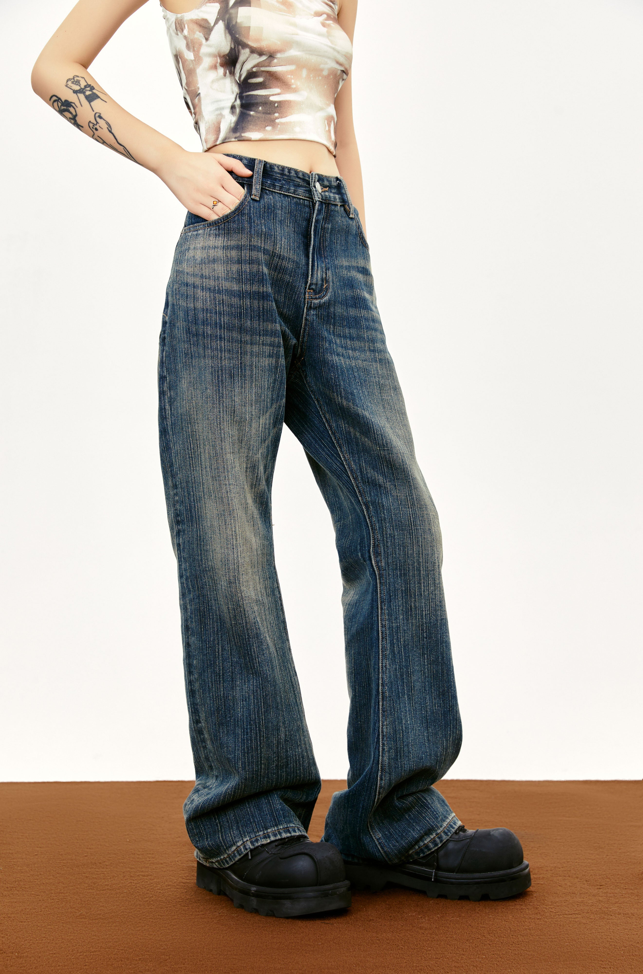 Bamboo Blinds Jeans