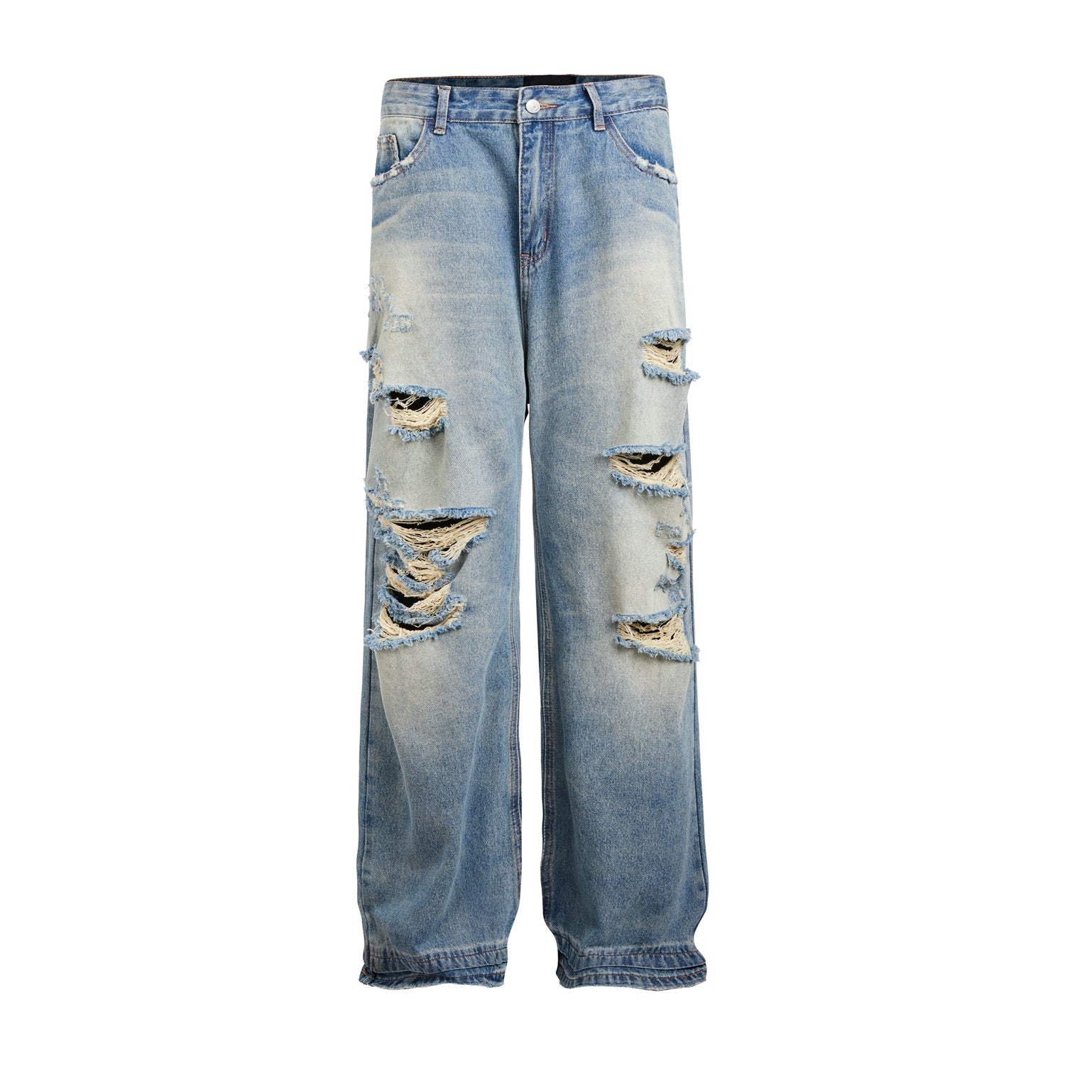 Blue Straight leg Jeans