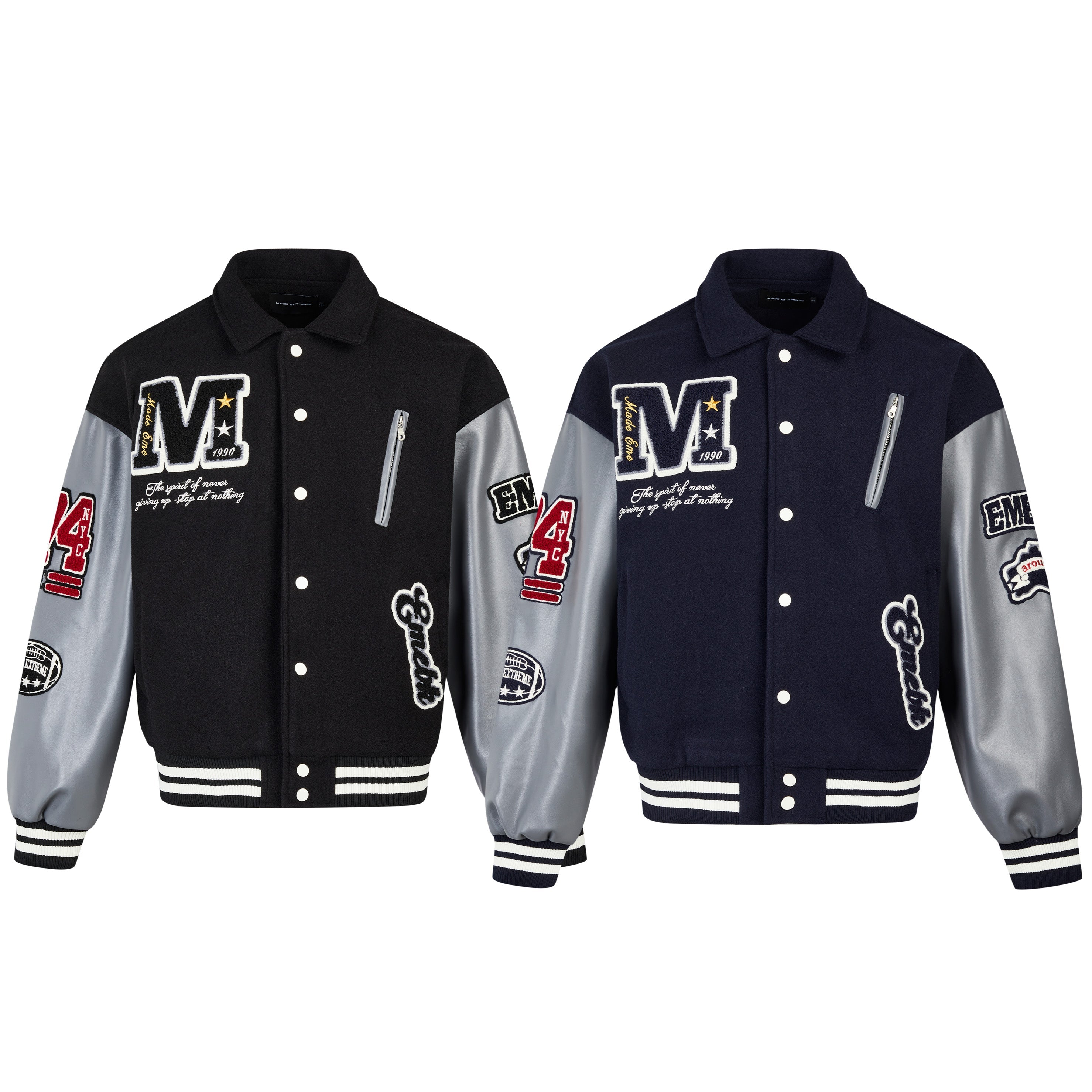 Around The World Varsity Jacket