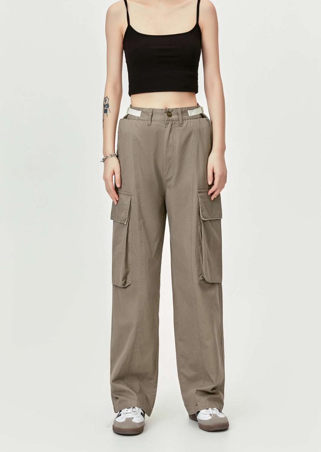 Straight Leg Cargo Pants