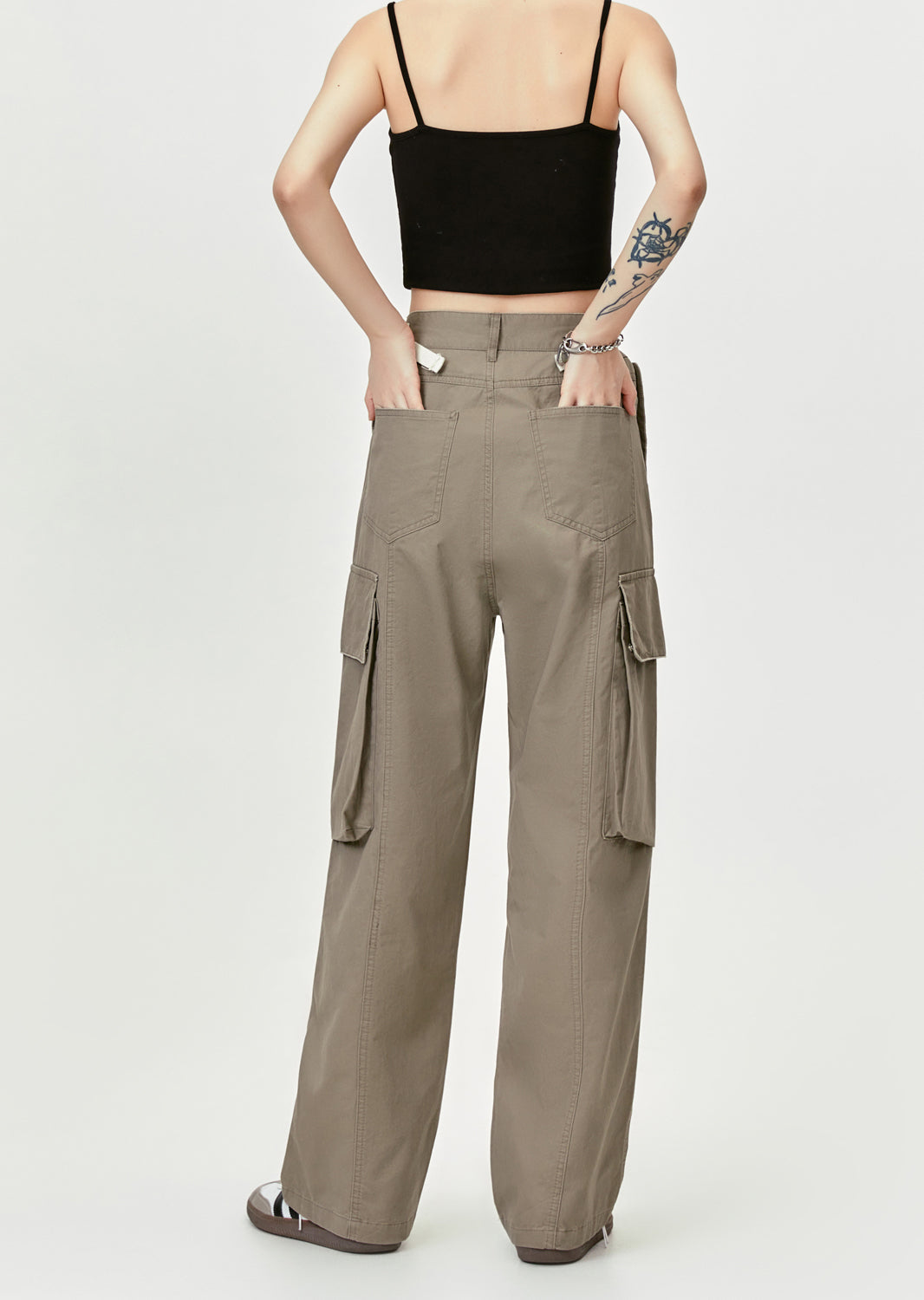 Straight Leg Cargo Pants