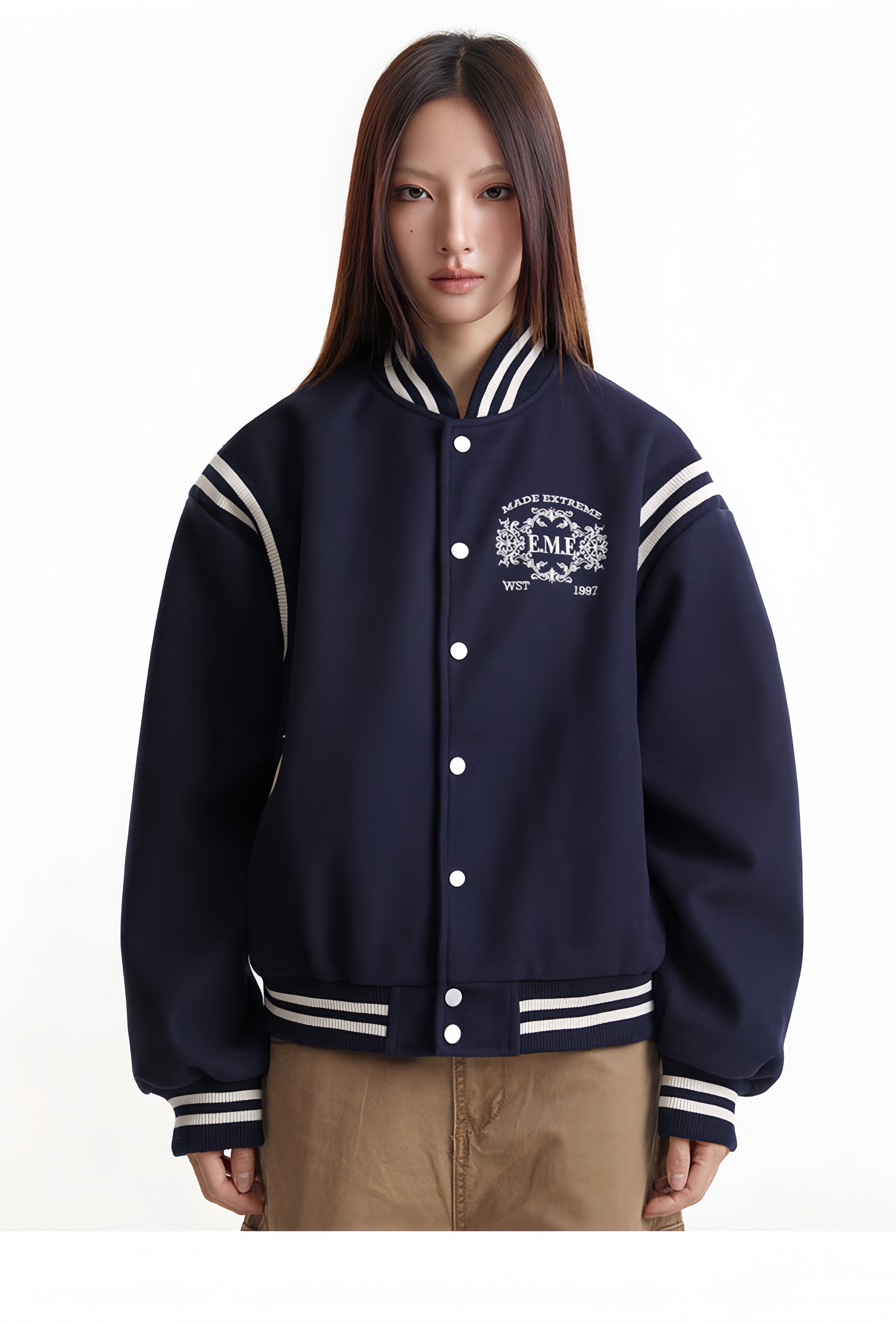 Carnation Varsity Jacket