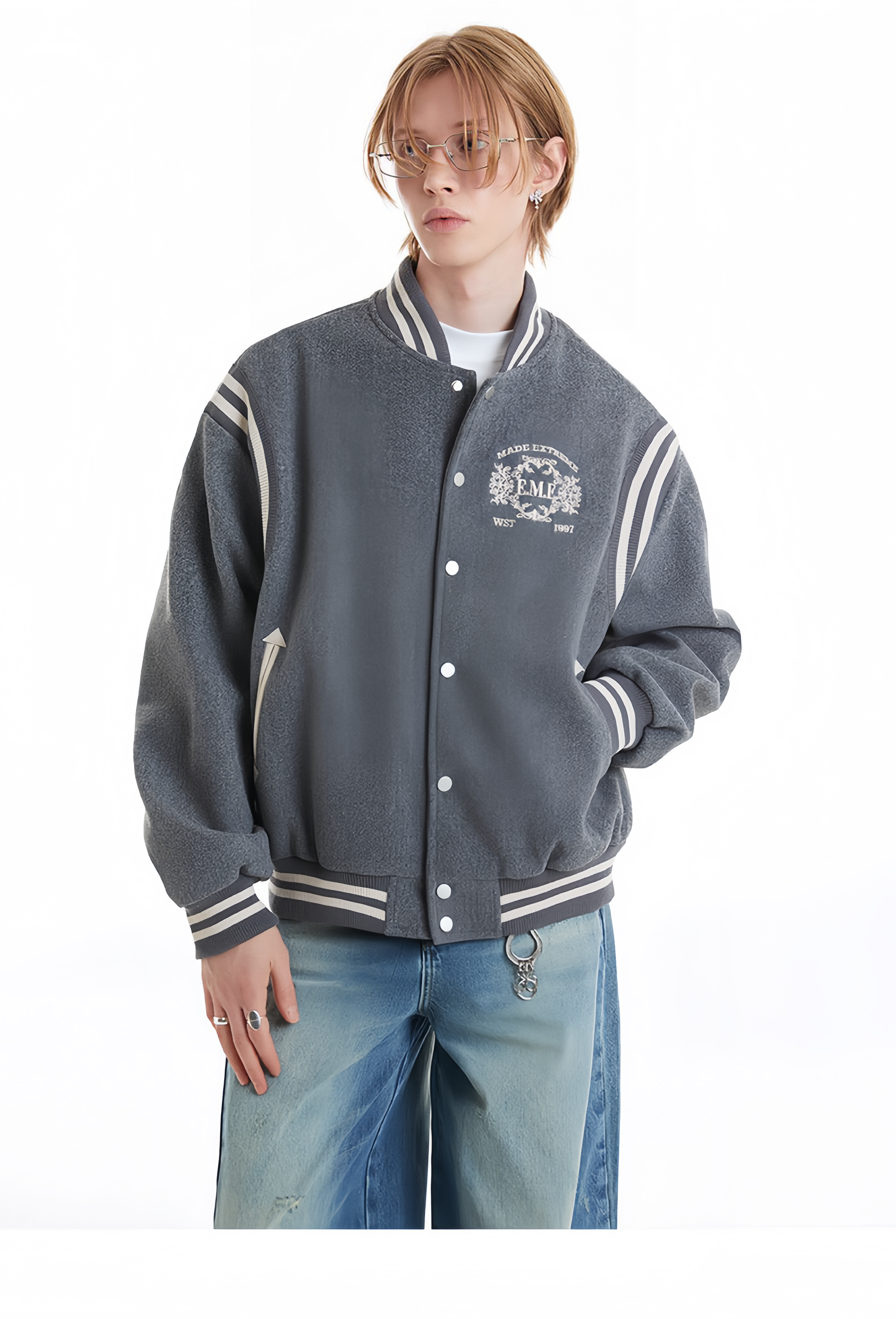 Carnation Varsity Jacket