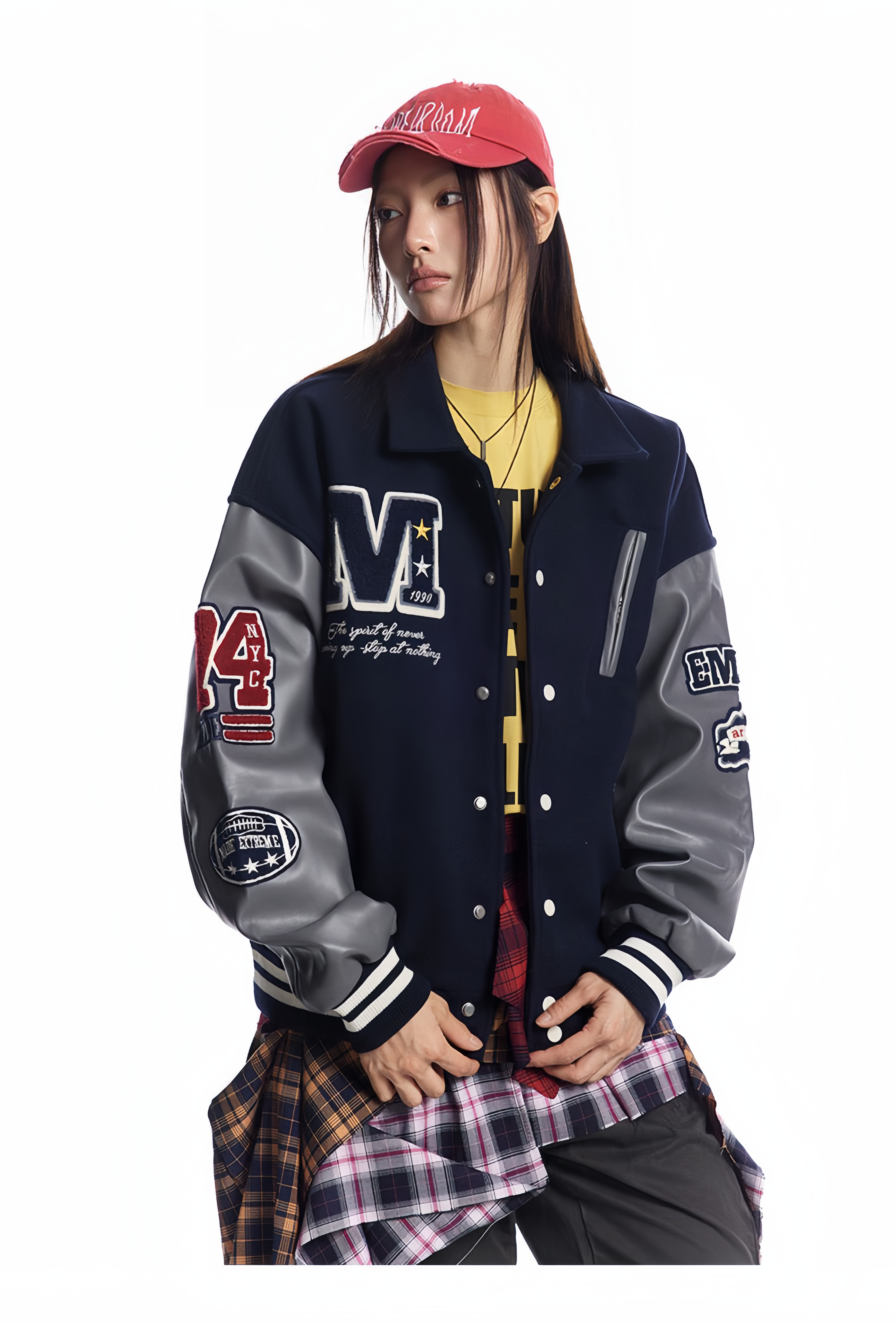 Around The World Varsity Jacket