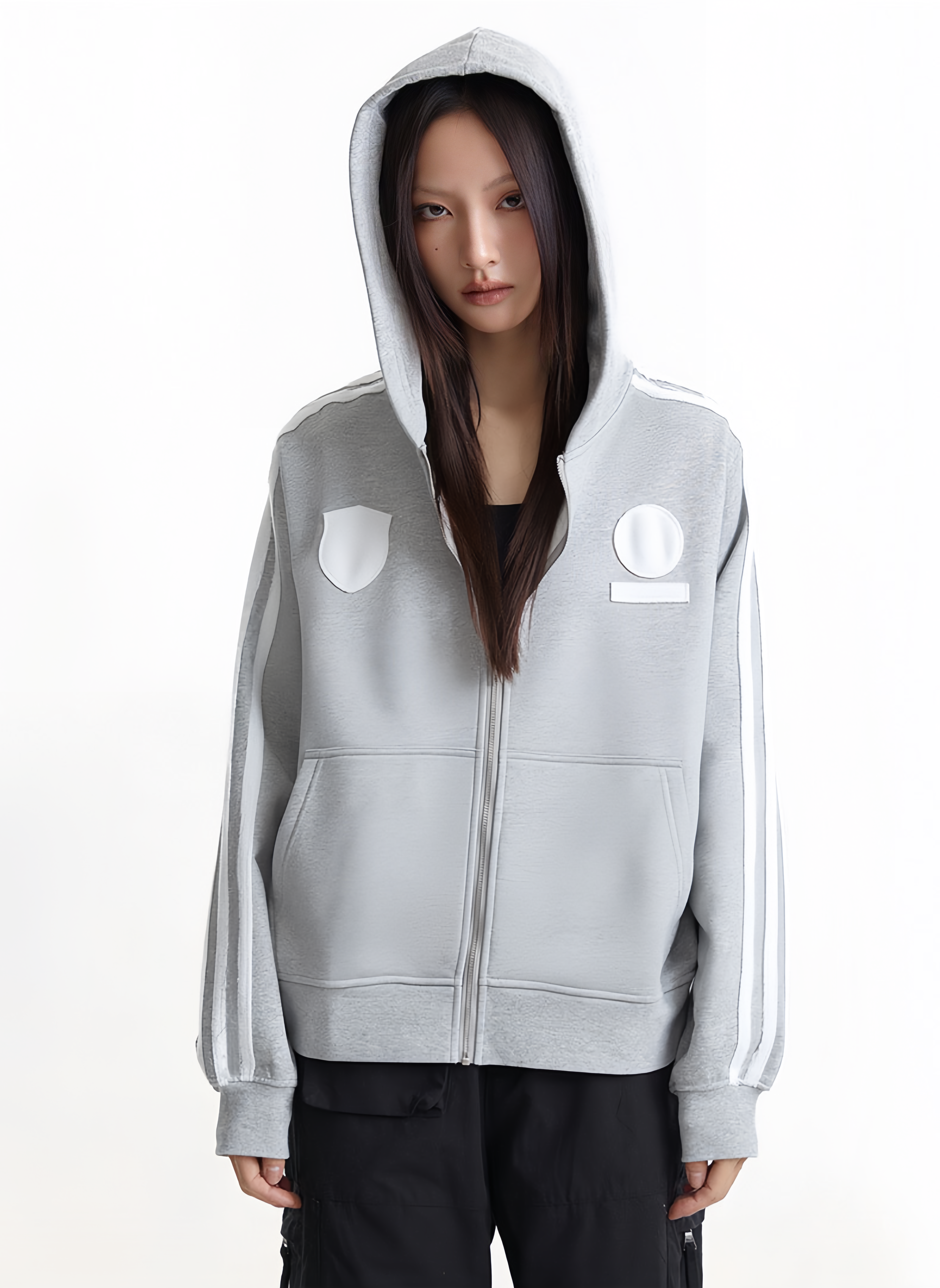 Amii Soccer Zip Hoodie